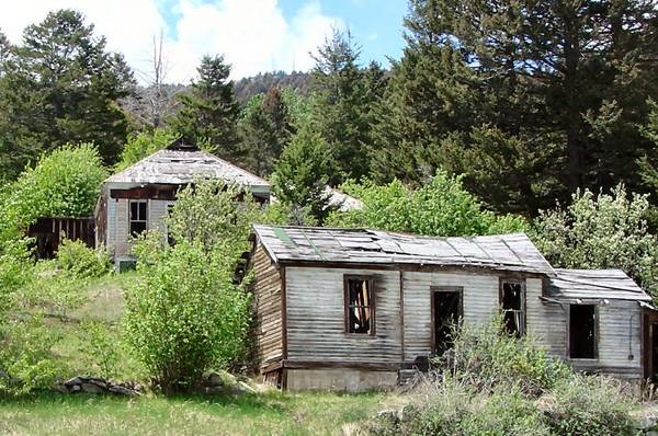 Photo of Abandoned Miners' Homes in Marysville