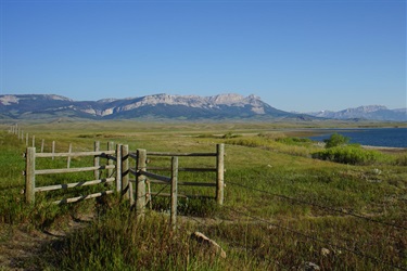 Rocky Mountain Front west of Augusta, Montana
